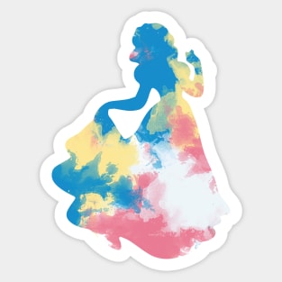 Character Inspired Silhouette Sticker